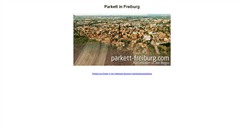 Desktop Screenshot of parkett-freiburg.bioraum.de
